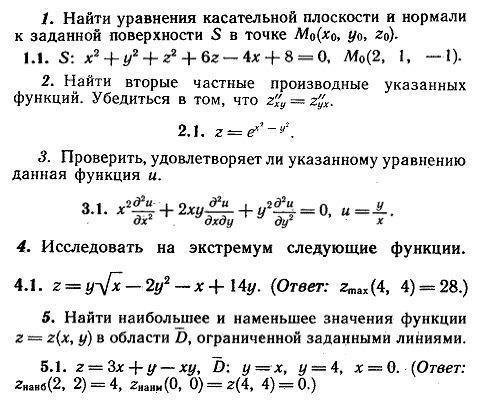 ИДЗ Рябушко 10.2 Вариант 1