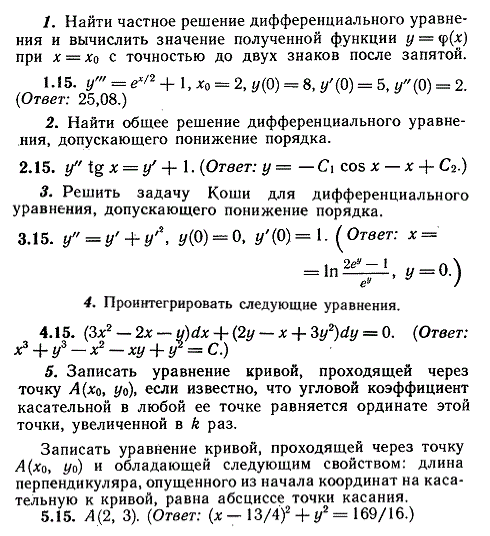 ИДЗ Рябушко 11.2 Вариант 15