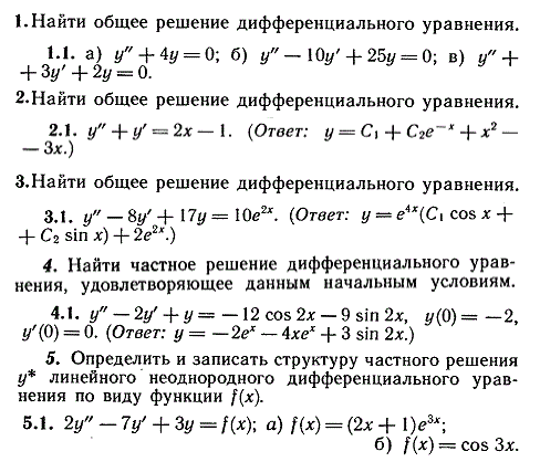 ИДЗ Рябушко 11.3 Вариант 1