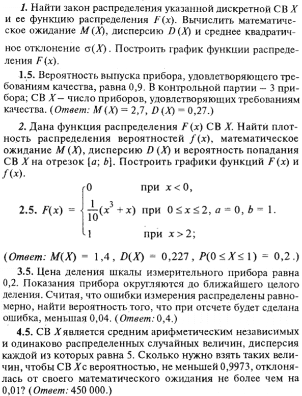 ИДЗ Рябушко 18.2 Вариант 5